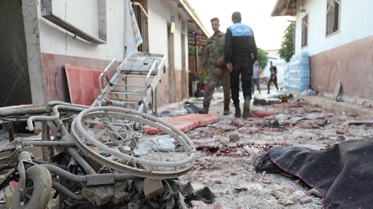 Terr rgt YPG/PKK'nn Afrin'de hedef ald sivil hastane hizmet d kald