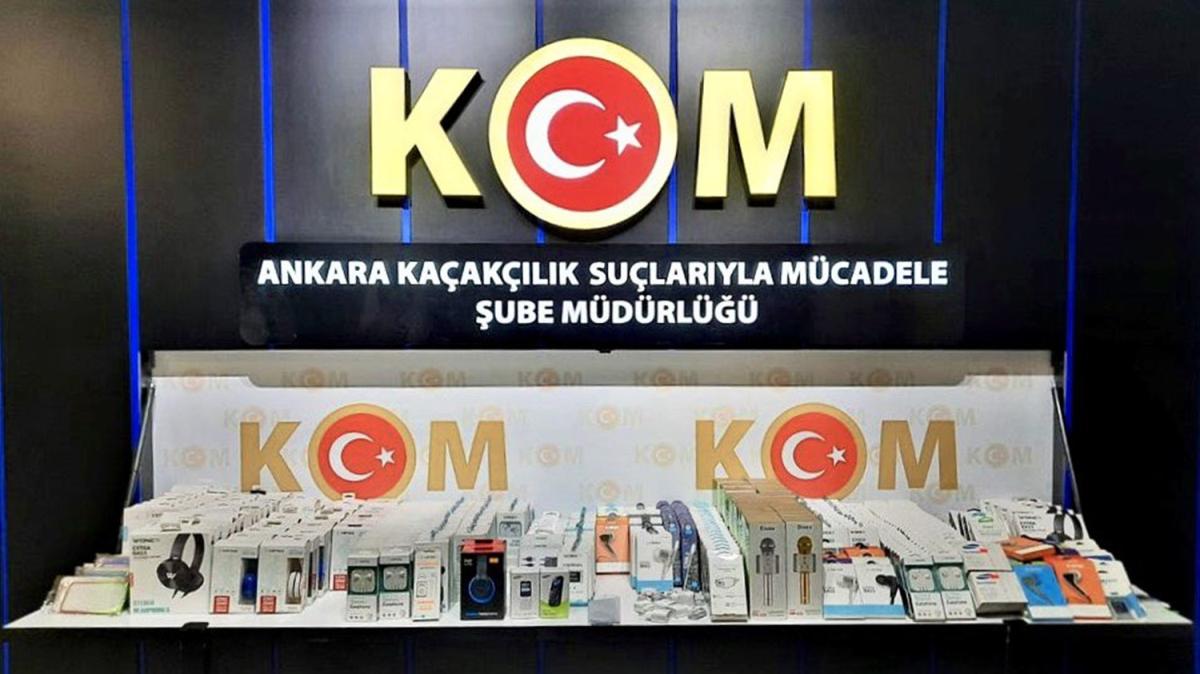 Ankara'da kaaklara operasyon: 16 gzalt 