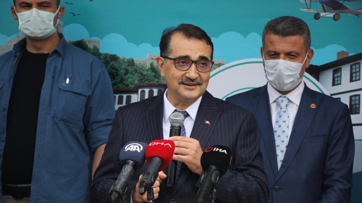 Bakan Dnmez: Kefedilen doal gaz cumhuriyetimizin 100'nc ylnda karacaz
