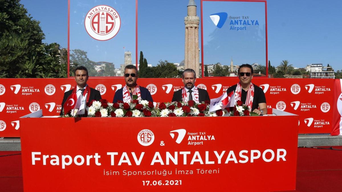 Fraport TAV, Antalyaspor ile isim sponsorluunu uzatt