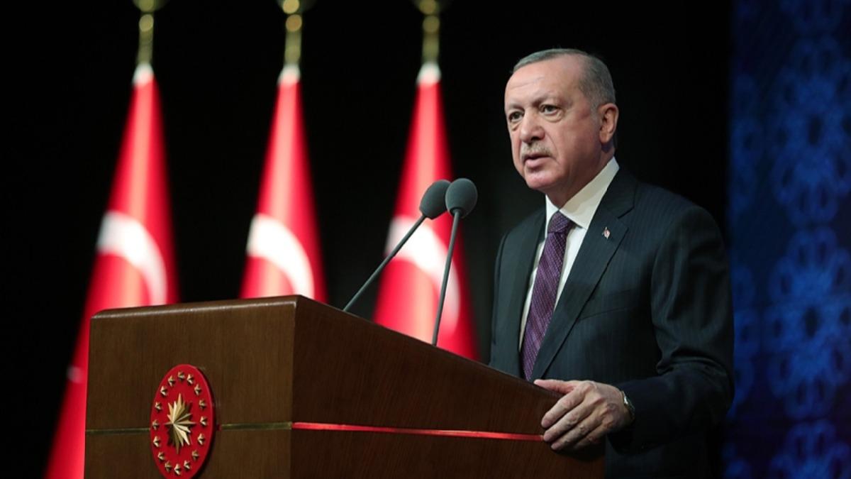 Cumhurbakan Erdoan: Mltecileri ve snmaclar ge zorlayan sebeplerin ortadan kaldrlmas arttr