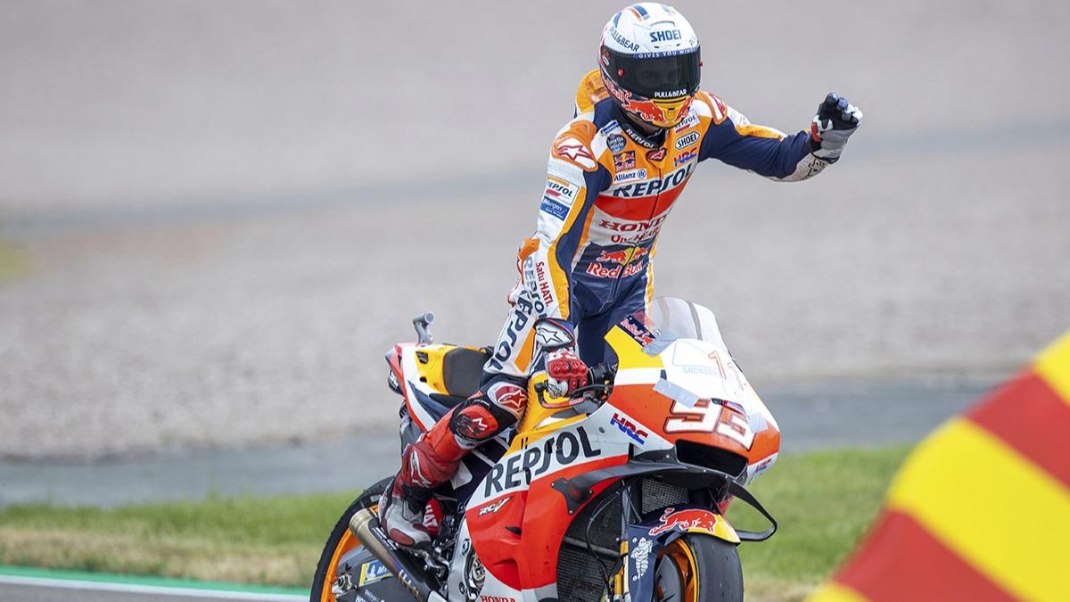 MotoGP Almanya'nn kazanan Marc Marquez