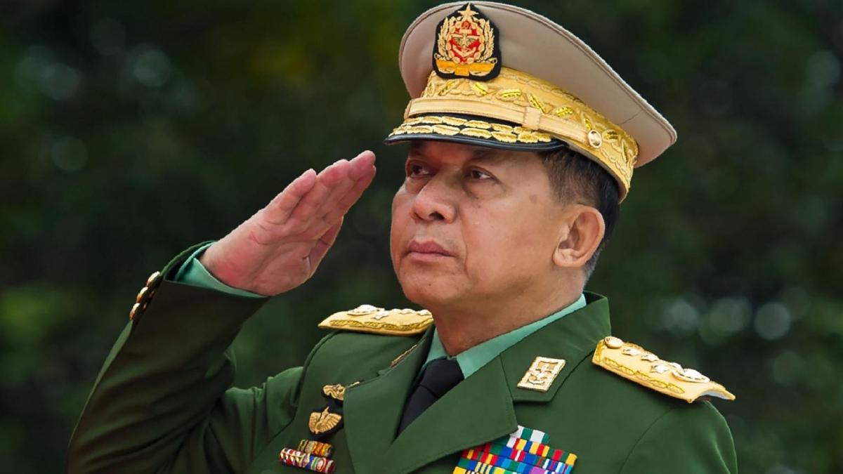 Myanmar askeri ynetim lideri, Rusya'ya ziyarette bulundu