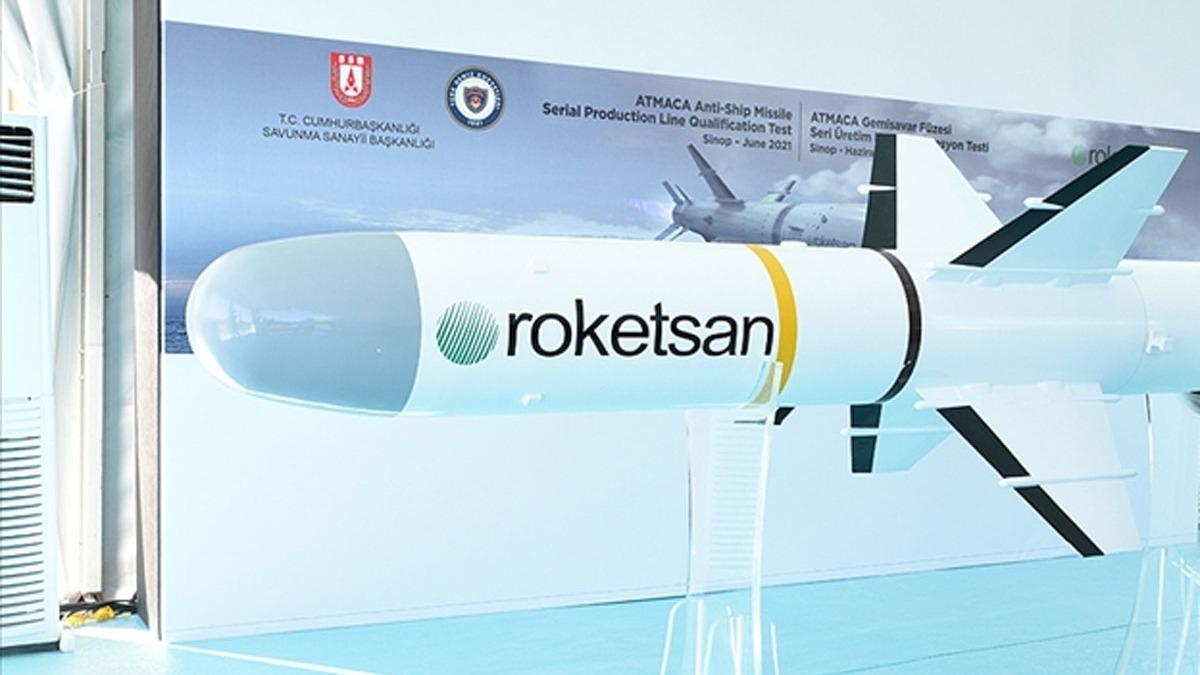 ROKETSAN'a Sfr Atk Belgesi verildi