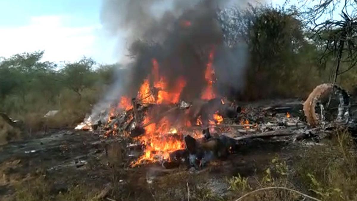 Kenya'da askeri helikopter dt: 17 l