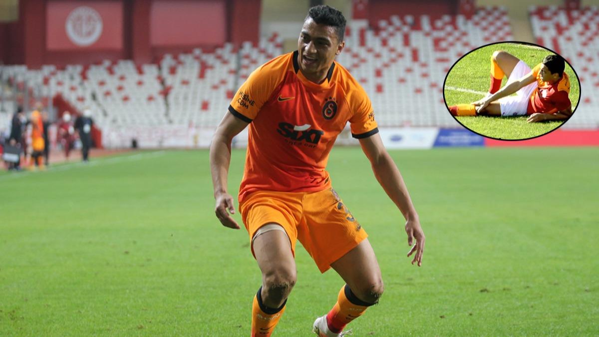 Galatasaray'da Mustafa Muhammed korkuttu! Dinamo Bkre mana devam edemedi