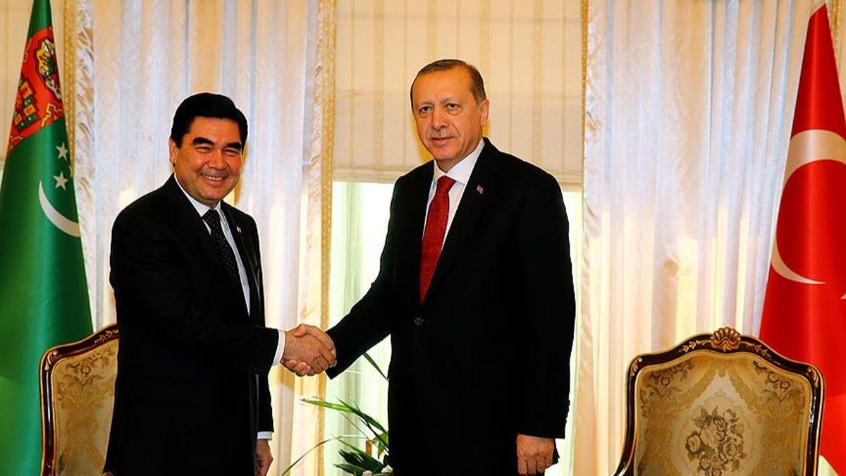 Cumhurbakan Erdoan, Trkmenistan Cumhurbakan Berdimuhammedov ile telefonda grt