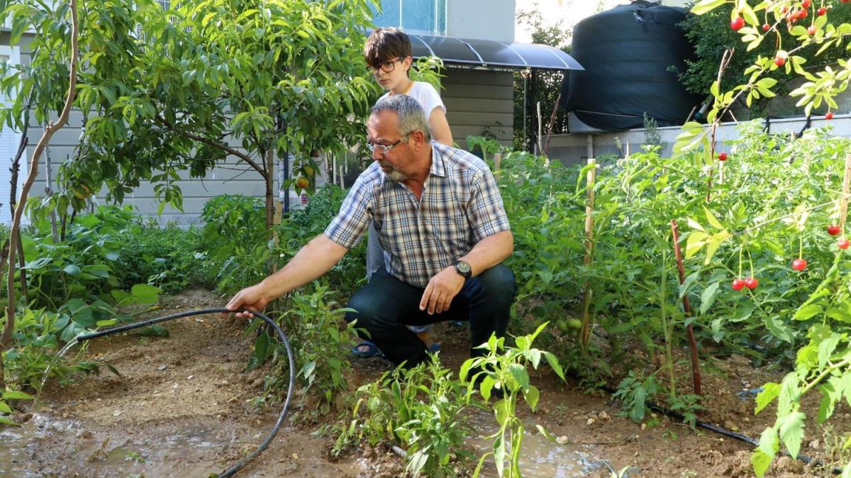 Yamur suyu hasad ile 5 ylda 1000 ton su tasarrufu