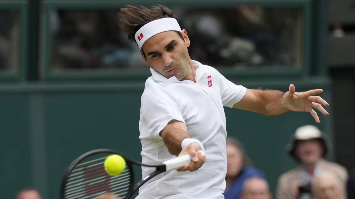 Wimbledon'da Roger Federer eyrek finalde