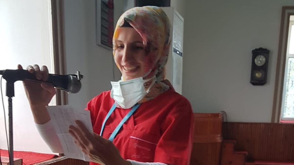 Glseren hemire cami hoparlrnden seslendi: Salgn ancak a ile yenebiliriz