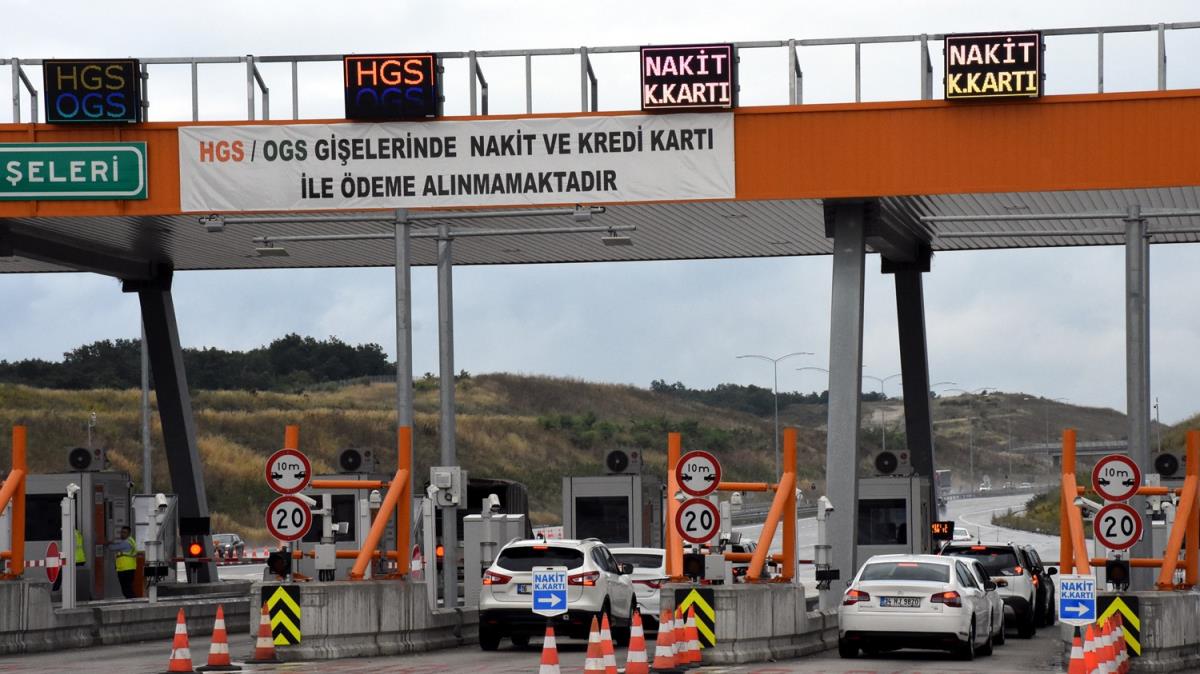 stanbul-zmir Otoyolu'nda giede srclerin bekleme srelerini azaltan uygulama balad