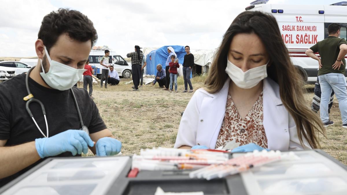 Ankara'da mevsimlik tarm iilerine Kovid-19 as