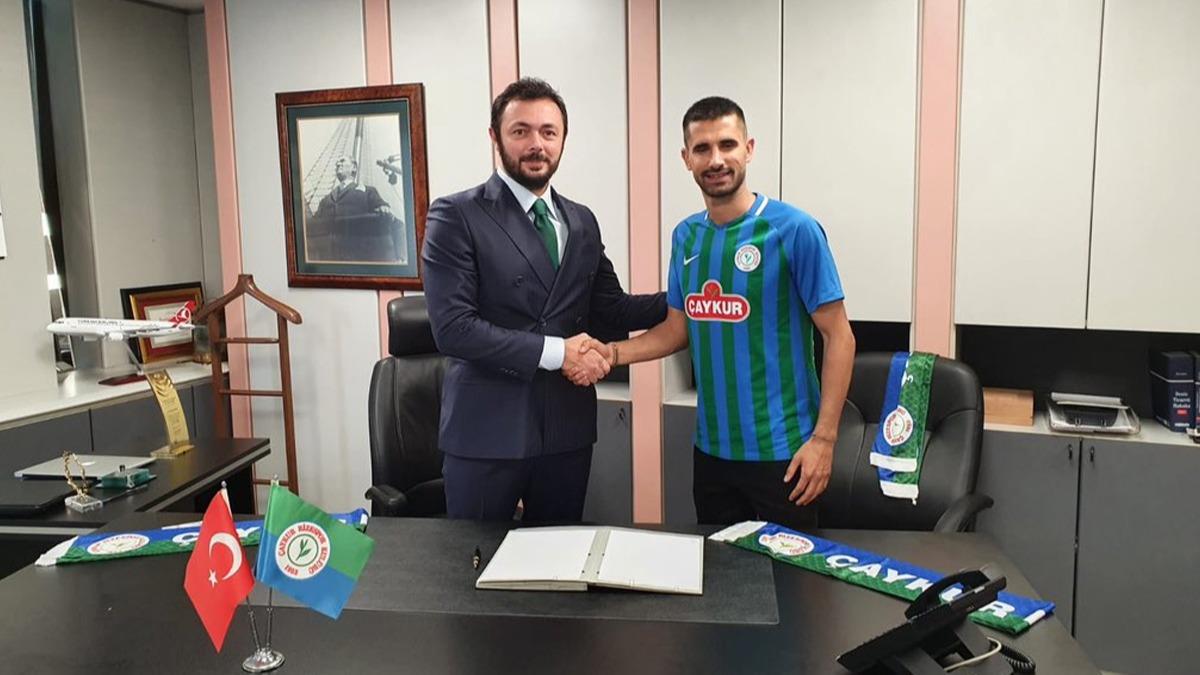 aykur Rizespor'da Alper Potuk kampa katld