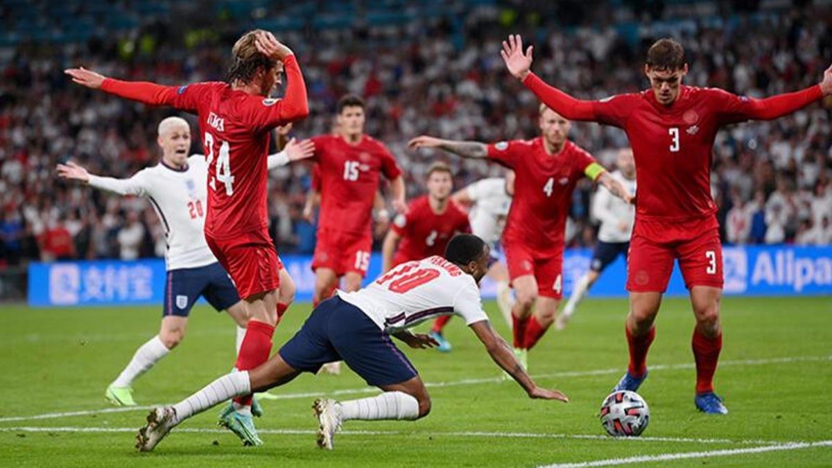 İngiltere-Danimarka maçına penaltı kararı damga vurdu