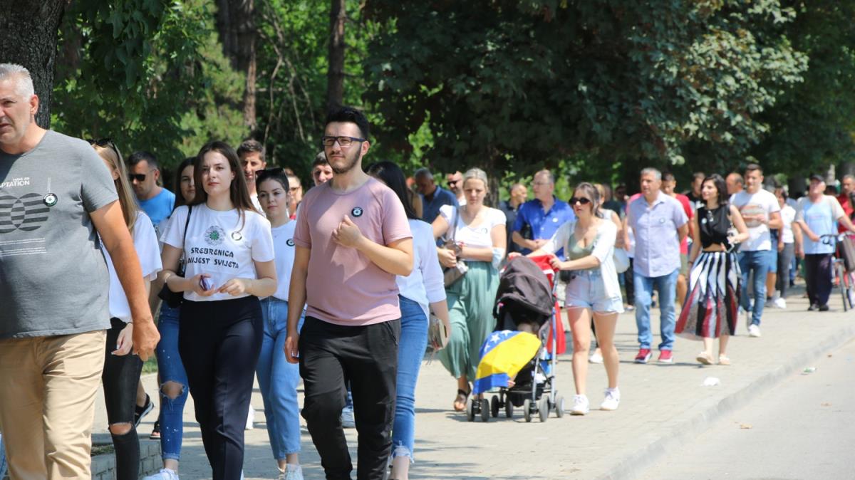 Kuzey Makedonya ve Kosova'da Srebrenitsa Soykrm kurbanlar anld 