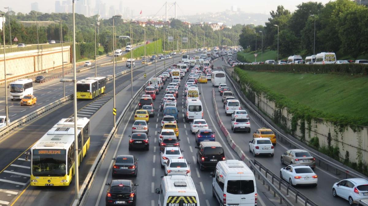 15 Temmuz ehitler Kprs'nde trafik younluu