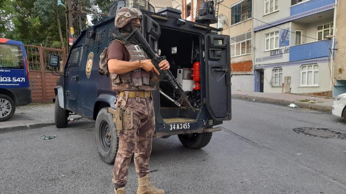 stanbul'da uyuturucu operasyonu