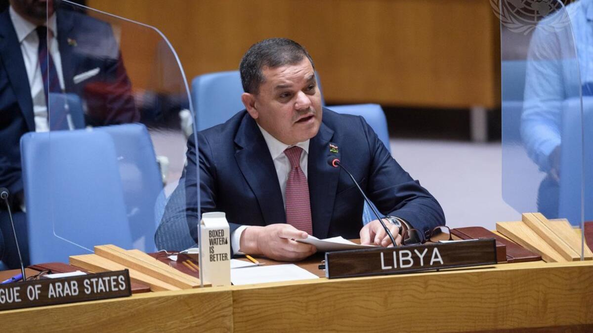 Libya Babakan Dibeybe paral askerler ve yabanc savalarn siyasi sre iin tehlike oluturduunu syledi