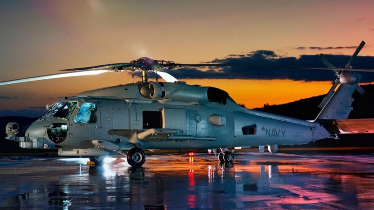 Toplamda 24 adet MH-60R alacaklar: lk teslimat gerekleti