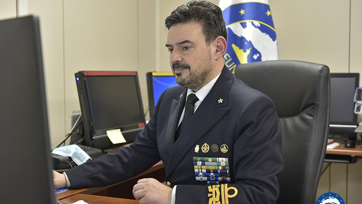 Libya'dan rini Harekat Komutan Amiral Fabio Agostini'ye vize yok