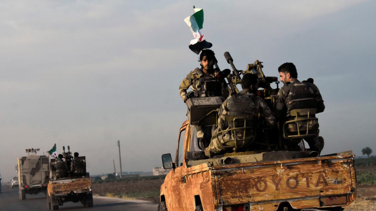 Suriye Milli Ordusu'ndan Bab'da huzur operasyonu