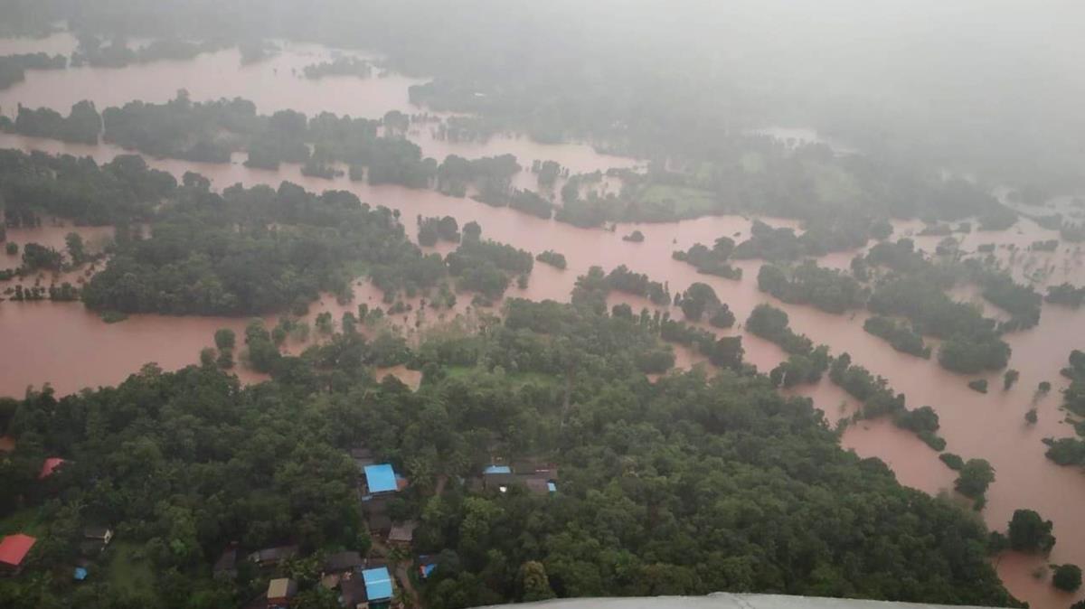 Hindistan'n Maharatra eyaletinde sel ve heyelanlarda hayatn kaybedenlerin says 136'ya ykseldi