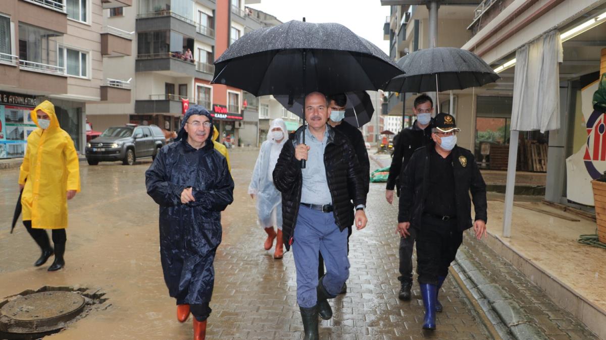 ileri Bakan Sleyman Soylu, Arhavi'de 