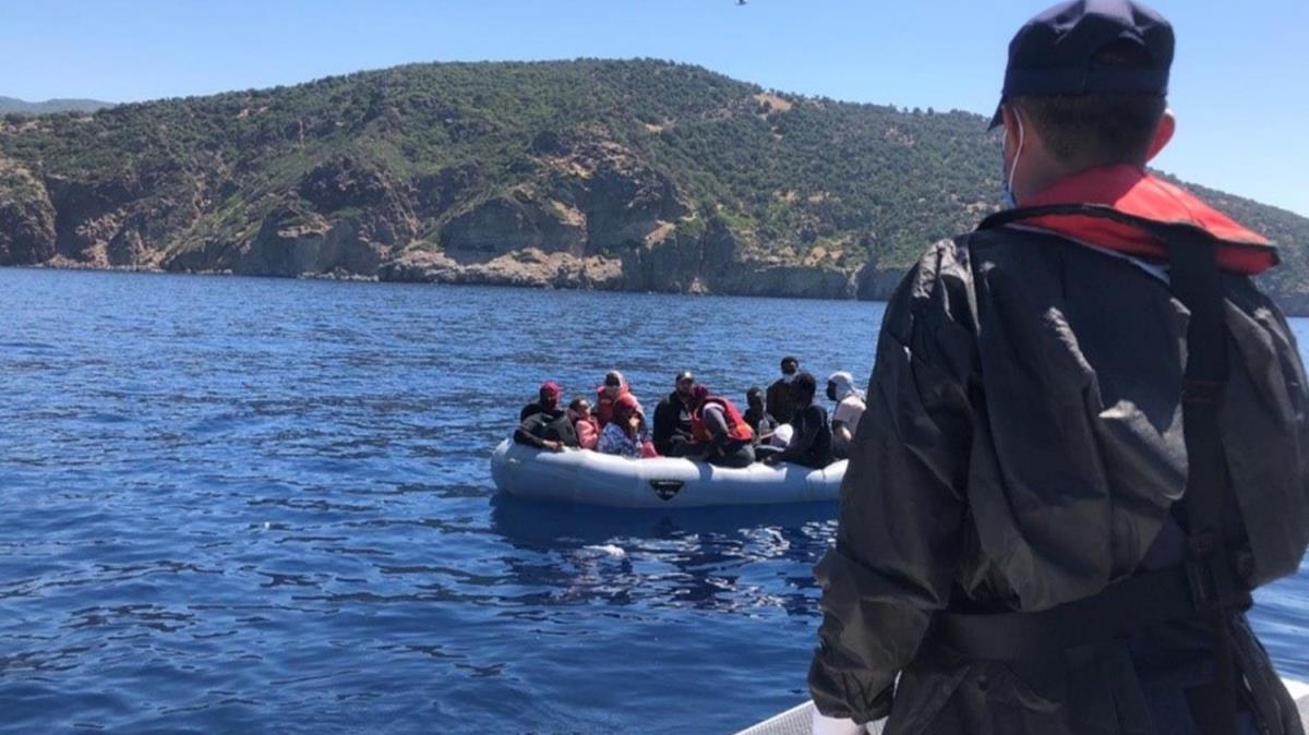 zmir aklarnda 344 kaak gmen kurtarld 