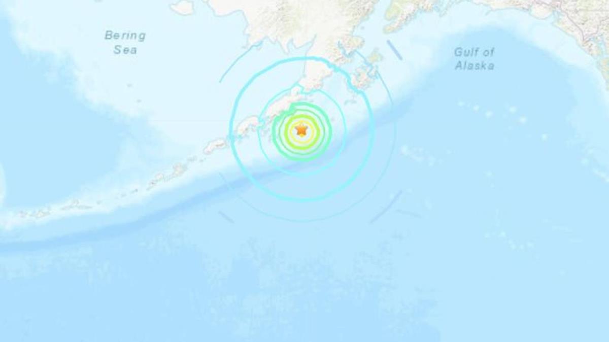 ABD'de byk deprem! Tsunami uyars yapld