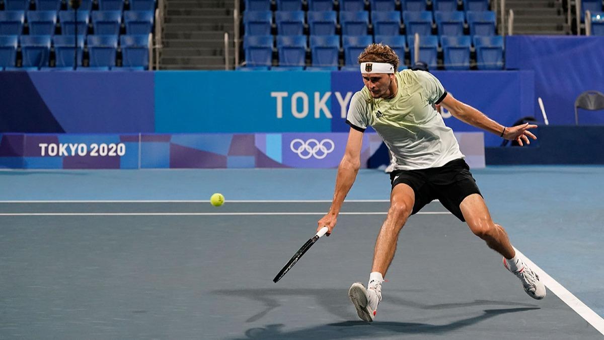 Tokyo 2020'de erkekler teniste yar finalistler belli oldu
