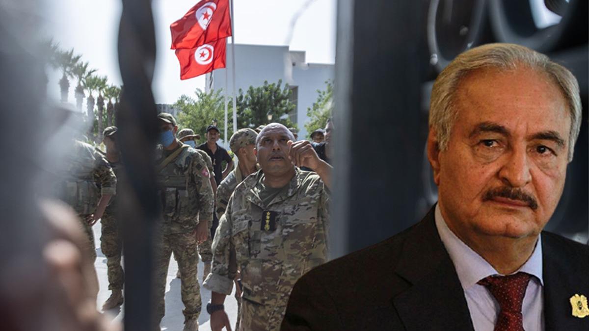 Tunus'ta yaanan darbe! Dikkat eken darbeci Hafter detay