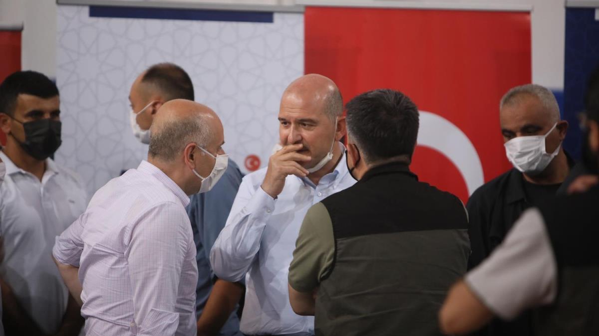 Konya'da 7 kiinin ldrlmesiyle ilgili Bakan Soylu'dan aklama