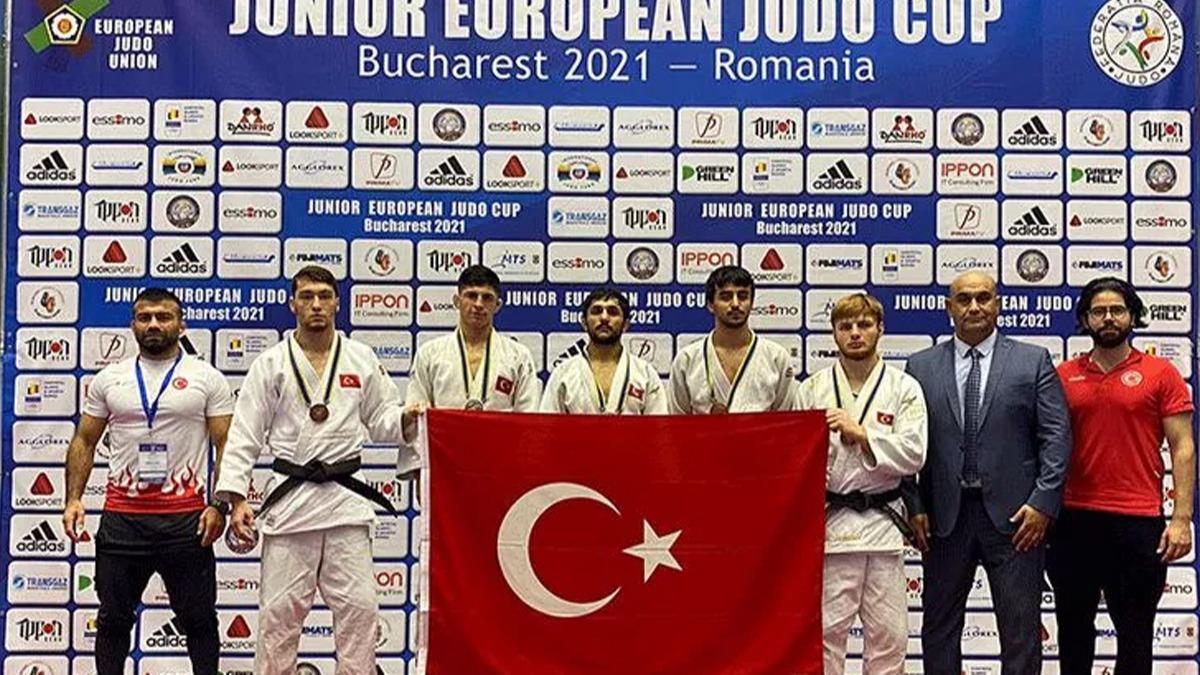 Genler Avrupa Judo Kupas'nn ilk gnnde millilerden 5 madalya