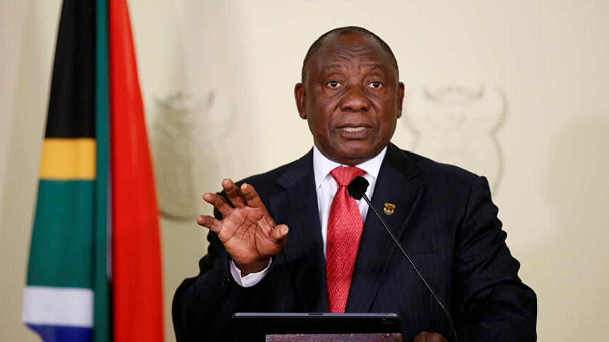 Gney Afrika Cumhurbakan Ramaphosa yeni kabineyi aklad 