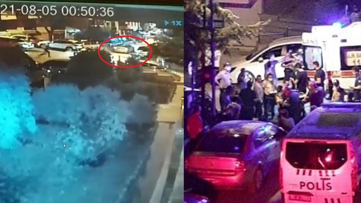 Trafikte terr estiren src otomobiliyle bekiye arpt