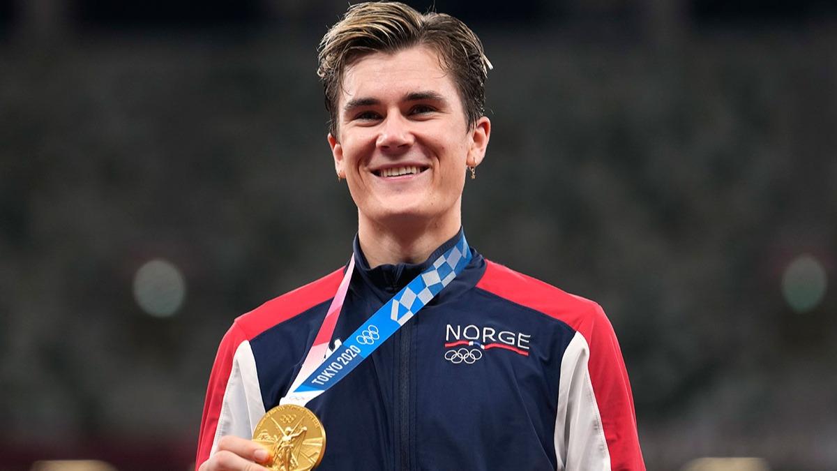 Erkekler 1500 metrede Jakob Ingebrigtsen'den olimpiyat rekoru