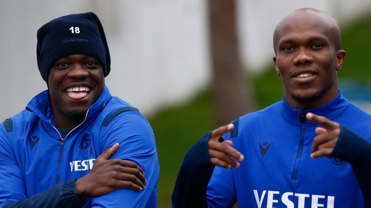 Resmen akland! Trabzonspor'da Caleb Ekuban ayrl