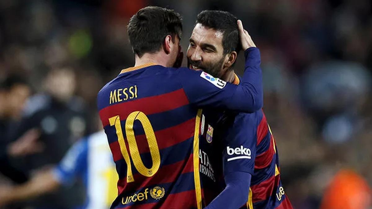 Arda Turan'dan Messi iin veda mesaj
