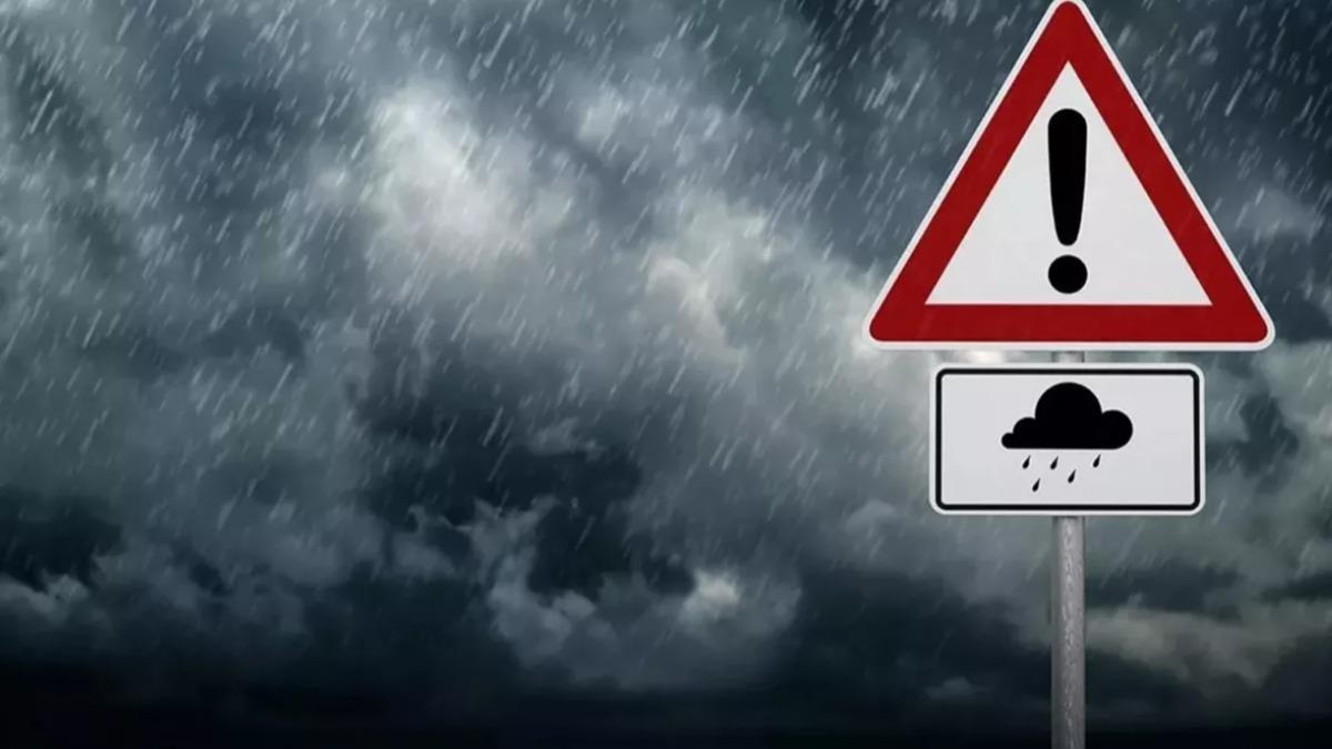 Meteoroloji'den 19 ile sar, 2 ile turuncu uyar! Dikkat, saanak geliyor 
