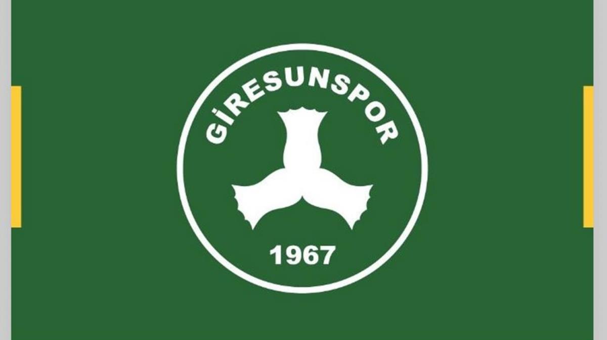Giresunspor'da iki ayrlk