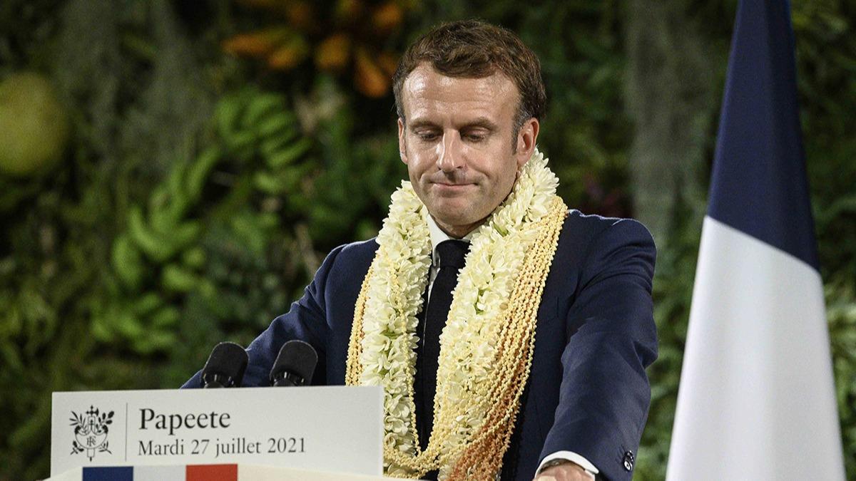 Macron gerei itiraf etti: Baa kamadk
