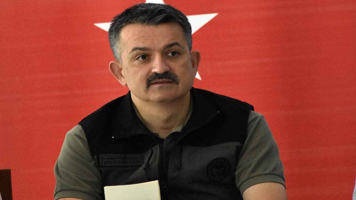 Bakan Pakdemirli: Byk yangnlardan dolay tm lke teyakkuz halindeydi