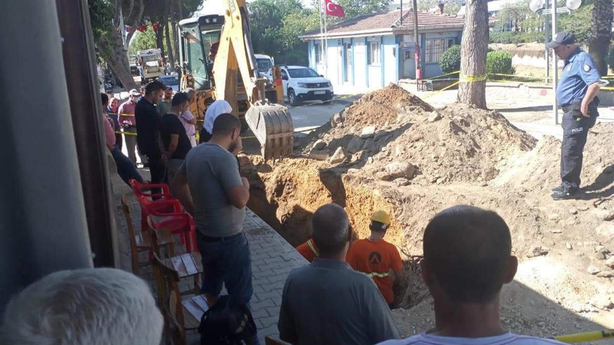 Altyap yenileme almalar srasnda kp ve seramik paralar bulundu: Mzeye teslim edildi