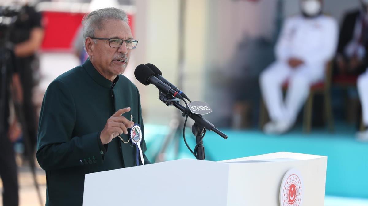Pakistan Cumhurbakan Alvi: Pakistan, Kuzey Kbrs'taki kardelerimizin yanndadr