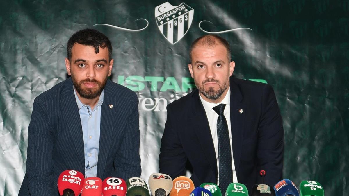 Bursaspor 2. Bakan Emin Adanur'dan ''Mustafa Er'' aklamas