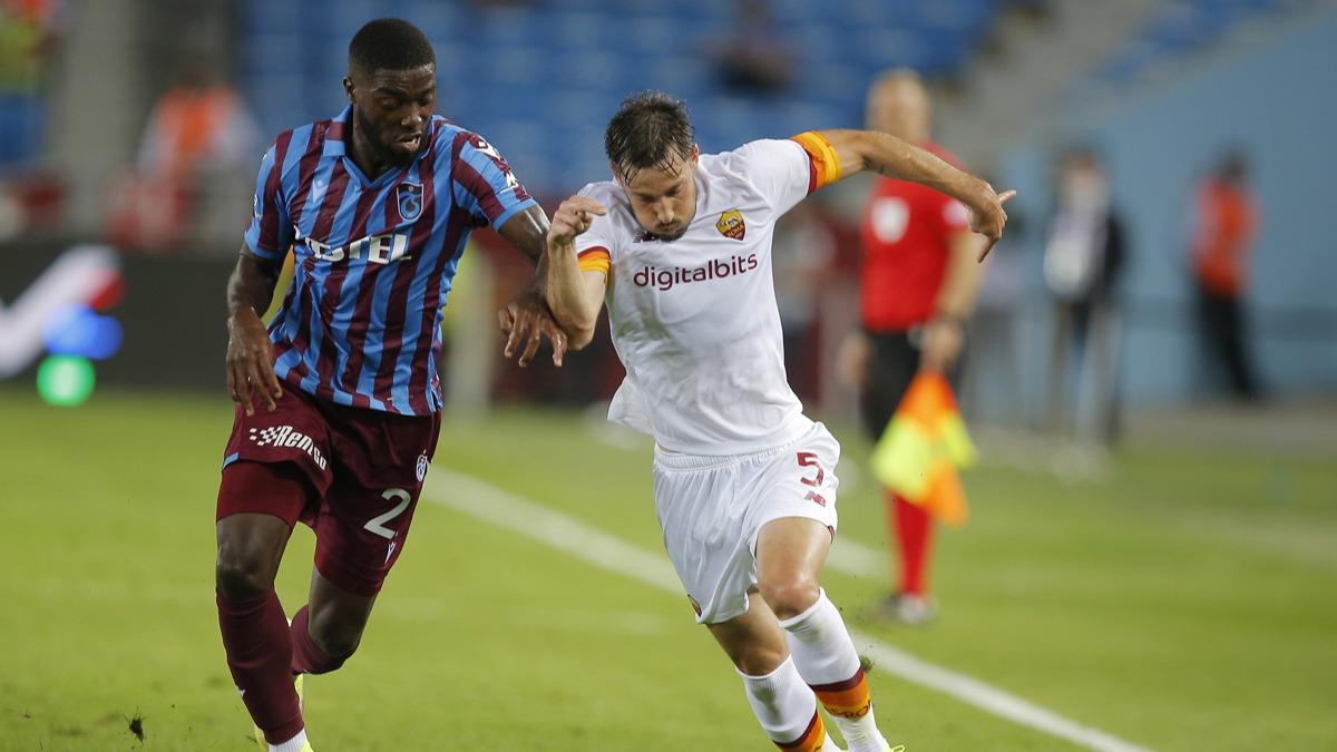 Ma sonucu: Trabzonspor 1-2 Roma