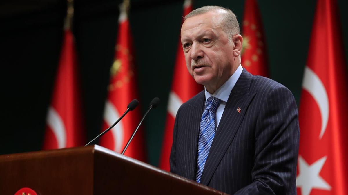 Cumhurbakan Erdoan'dan kritik grme