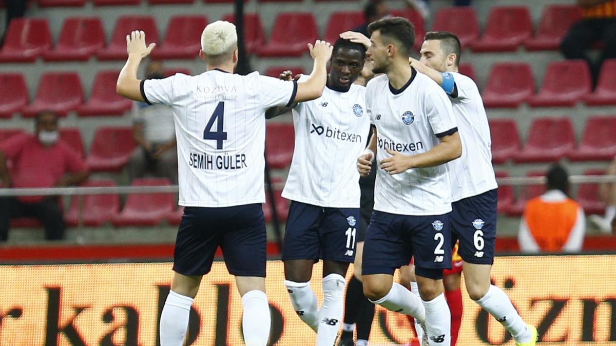 Adana Demirspor-Konyaspor ma 21.45'e alnd