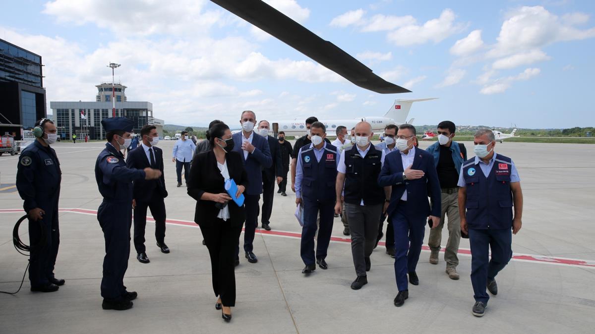 Cumhurbakan Yardmcs Oktay Sinop'ta 