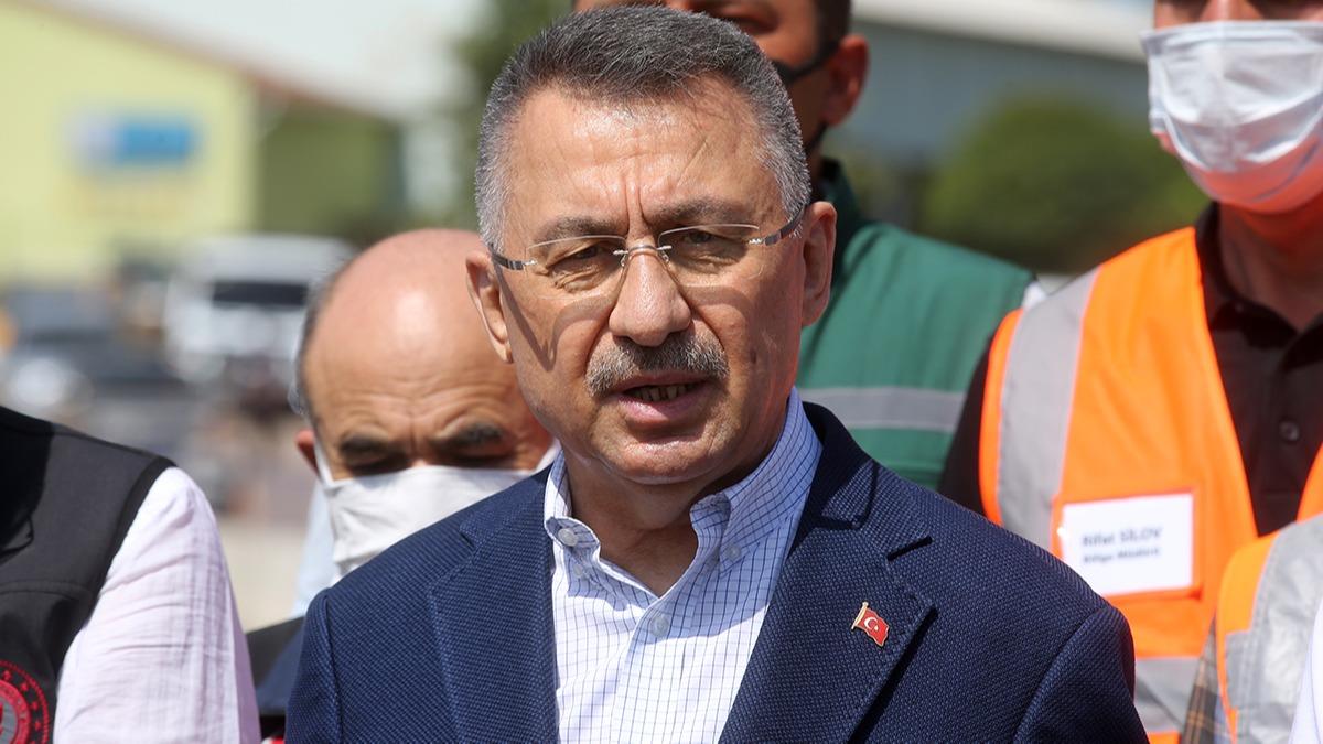 Fuat Oktay'dan muhalefete sert tepki! 'Acdan besleniyorlar'